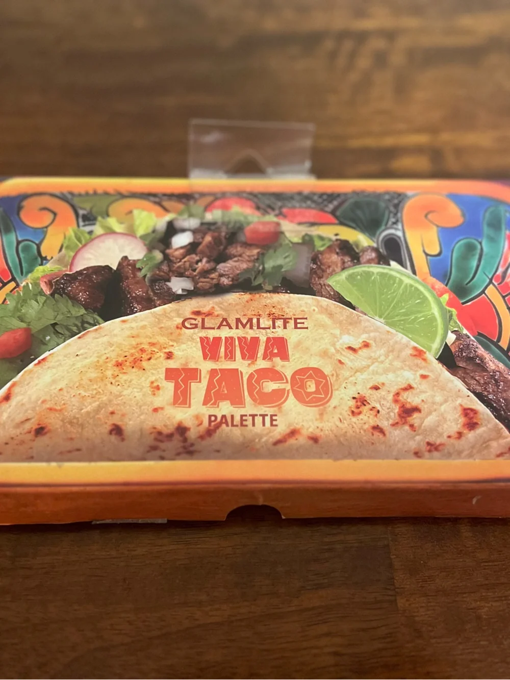 100% Authentic GlamLife Viva Taco Eyeshadow Palette - Fiesta Brights